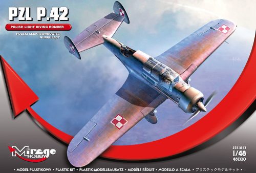 Mirage Hobby PZL P.42 (Polish Light Diving Bomber) 1:48 (481320)