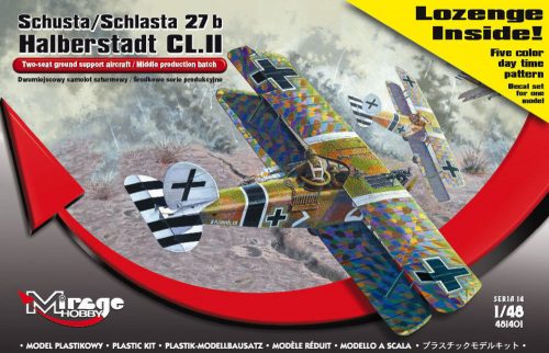 Mirage Hobby Schusta/Schlasta 27b Halberstadt + color 1:48 (481401)