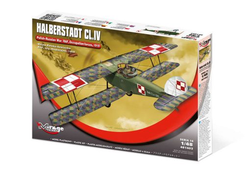 Mirage Hobby Halberstadt CL.IV [Polish-Russian War,RAF, Occupation Forces 1919 1:48 (481403)