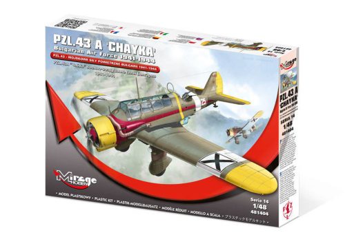 Mirage Hobby PZL.43 A 'CHAYKA' Bulgarian Air Force 1941-1944 1:48 (481404)