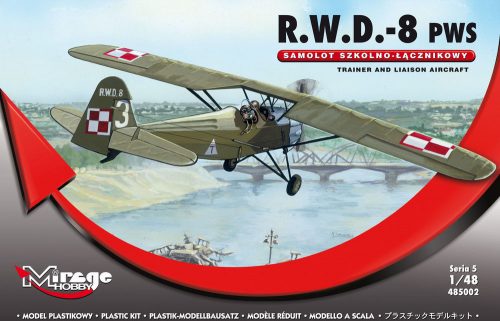 Mirage Hobby R.W.D.-8 (PWS) Trainer and Liaison Airc. 1:48 (485002)