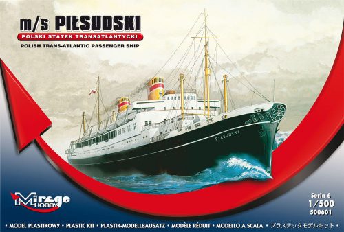 Mirage Hobby Pol. Trans-Atlantic Pas. Ship Pilsudski 1:500 (500601)