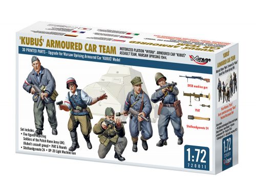 Mirage Hobby KUBU Armoured Car Team 1:72 (720011)