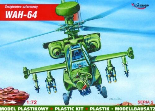 Mirage Hobby McDonnell Douglas WAH-64 Mehrzweck-Kampfhubschrauber 1:72 (72053)