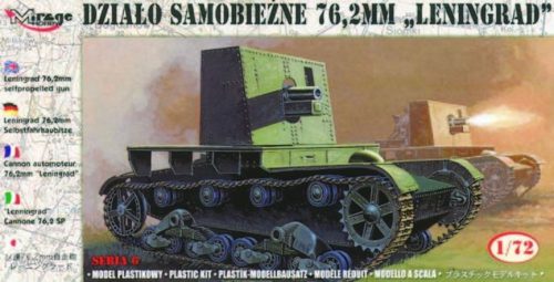 Mirage Hobby Selbstfahrhaubitze 76,2 mm Leningrad 1:72 (726027)