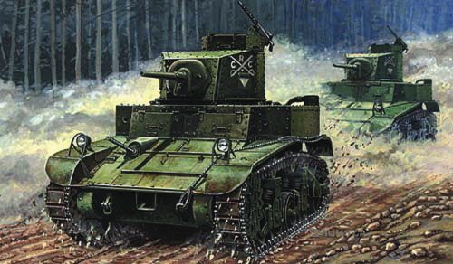 Mirage Hobby M3 US Light Tank 'First Hundred' 1:72 (726070)