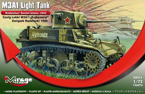 Mirage Hobby M3A1 Light Tank 'Kuibishev' Sov. Union 1:72 (726074)