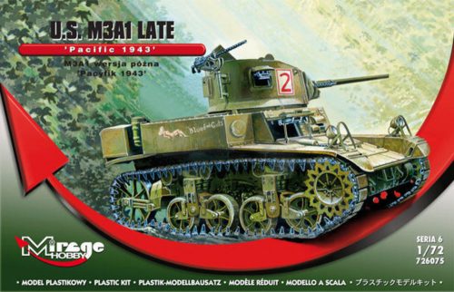 Mirage Hobby U.S. M3A1 Late Pacific 1943 1:72 (726075)