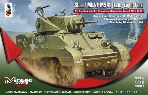 Mirage Hobby Stuart MK.VI M5A1 (Late) Light Tank 1:72 (726089)