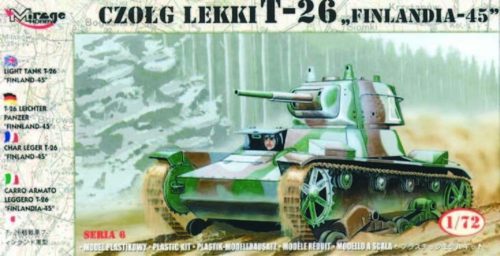 Mirage Hobby Finnischer Panzer T-26 1945 1:72 (72620)