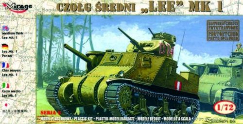 Mirage Hobby Medium Tank Lee Mk. I 1:72 (728002)