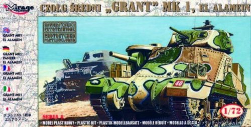 Mirage Hobby Panzer Grant Mk. I El Alamein 1:72 (728004)