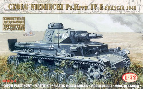 Mirage Hobby German Tank Pz.Kpfw.IVE France 1940 1:72 (72863)