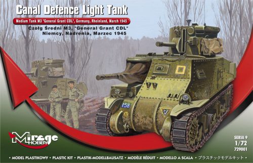 Mirage Hobby Medium Tank M3 'General Grant' 1:72 (729001)