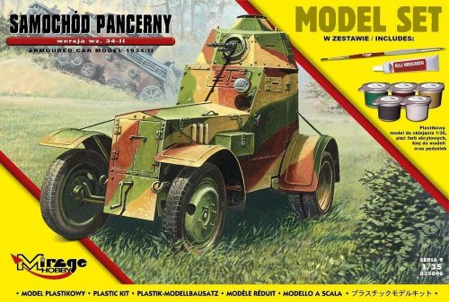 Mirage Hobby Armoured Car Model 1943/II (Model Set) 1:35 (835096)