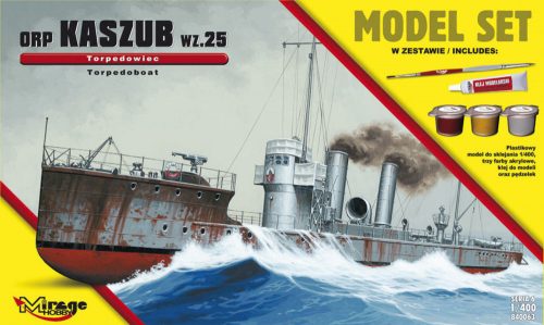 Mirage Hobby ORPKASZUB-wz.25-TORPEDO Ship(Model Set 1:400 (840063)