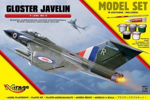 Mirage Hobby Gloster Javelin F (AW) Mk 9 (British Subsonic Interceptor Aircraft) 1:72 (872093)