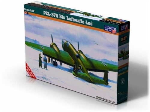 Mistercraft PZL P-37A Los I Luftwaffe 1:72 (D-07)