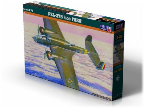 Mistercraft PZL P-37 VVS & FARR 1:72 (D-09)