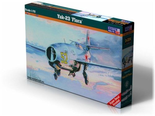 Mistercraft Yak-23 FLORA NEW 1:72 (D-224)