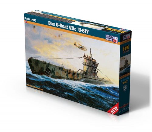 Mistercraft Das U-Boot VIIC U-617 1:400 (D-290)