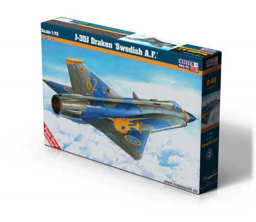 Mistercraft J-35J Draken Swedish A.F 1:72 (D-88 )