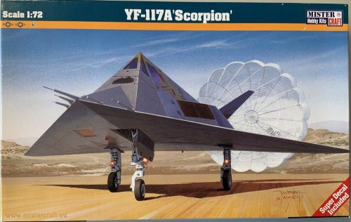 Mistercraft YF-117A Scorpion 1:72 (E-11)