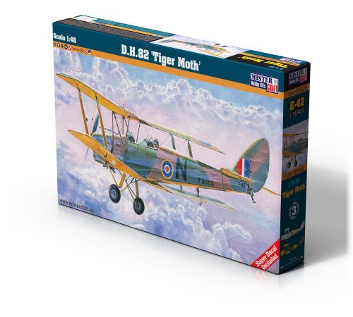 Mistercraft D.H. 82 Tiger Moth 1:48 (E-42)