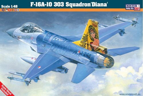 Mistercraft F-16 A 323 SQUADRON DIANA 1:48 (G-21)