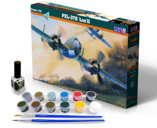 Mistercraft PZL P-37B Los II SUPER SET 1:72 (SD-08)