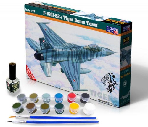 Mistercraft F-16CJ-52+Tiger Demo Team  SUPER SET 1:72 (SD-115)