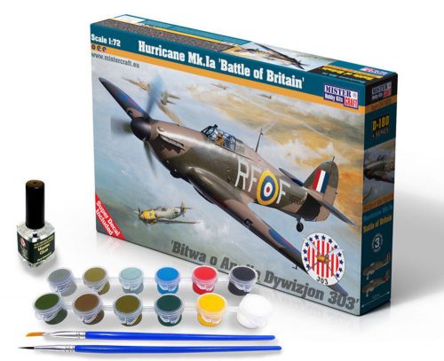 Mistercraft Hurricane Mk.Ia Battle of Britan SUPER SET 1:72 (SD-180)