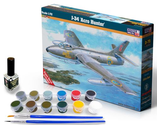 Mistercraft J-34 ACRO HUNTER START SET 1:72 (SD-75)