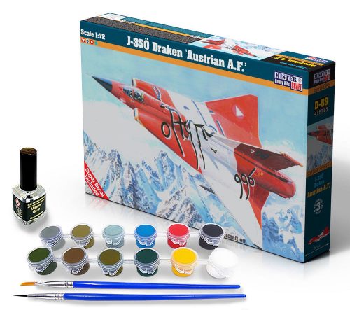 Mistercraft J-35Ö Draken Austrian A.F  SUPER SET 1:72 (SD-89)