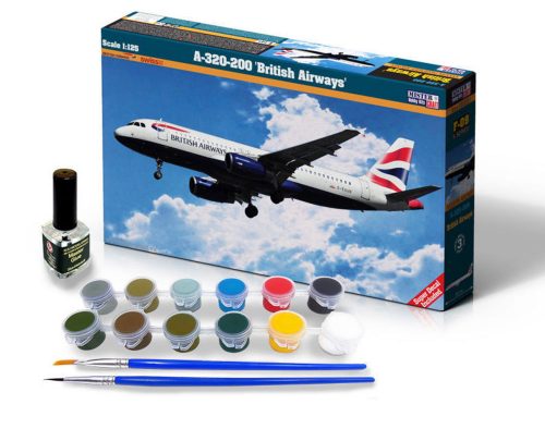 Mistercraft A-320-200 British Airways SUPER SET 1:125 (SF-09)