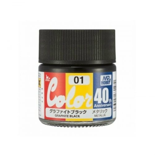 Mr. Color Paint 40th AVC-01 Graphite Black (10ml)