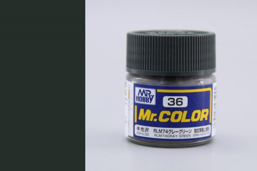 Mr. Color Paint C-036 RLM74 Gray Green (10ml)