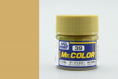 Mr. Color Paint C-039 Dark Yellow (Sandy Yellow) (10ml)