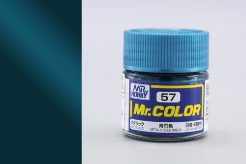 Mr. Color Paint C-057 Metallic Blue Green (10 ml)