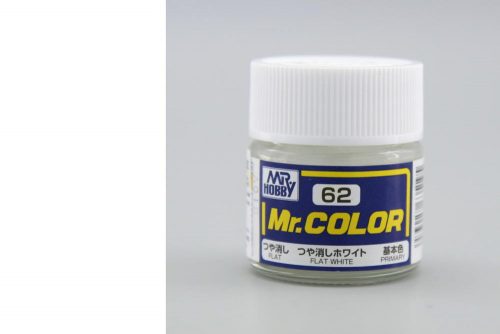 Mr. Color Paint C-062 Flat White (10ml)