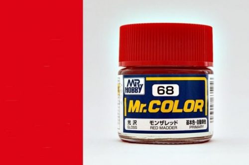 Mr. Color Paint C-068 Madder Red (10ml)