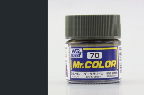 Mr. Color Paint C-070 Dark Green (10ml)