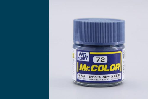 Mr. Color Paint C-072 Intermediate Blue (10ml)