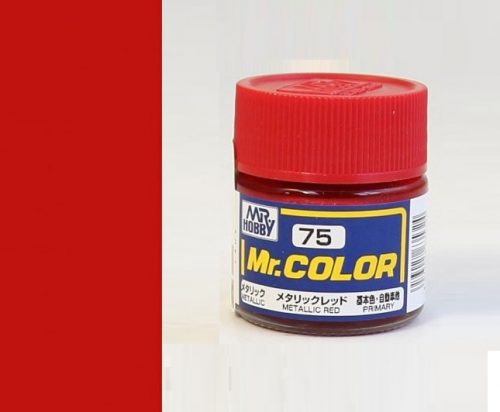 Mr. Color Paint C-075 Metallic Red (10ml)