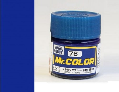 Mr. Color Paint C-076 Metallic Blue (10 ml)