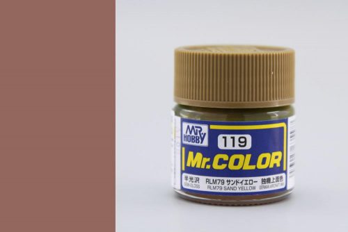 Mr. Color Paint C-119 RLM76 Sand Yellow (10ml)