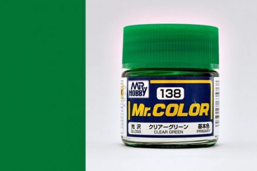 Mr. Color Paint C-138 Clear Green (10ml)