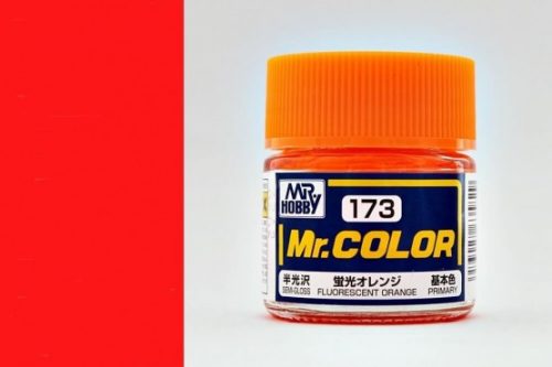 Mr. Color Paint C-173 Fluorescent Orange (10ml)