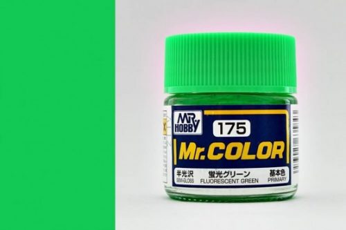 Mr. Color Paint C-175 Fluorescent Green (10ml)