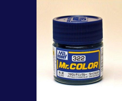 Mr. Color Paint C-322 Phthalo Cyanne Blue (10 ml)